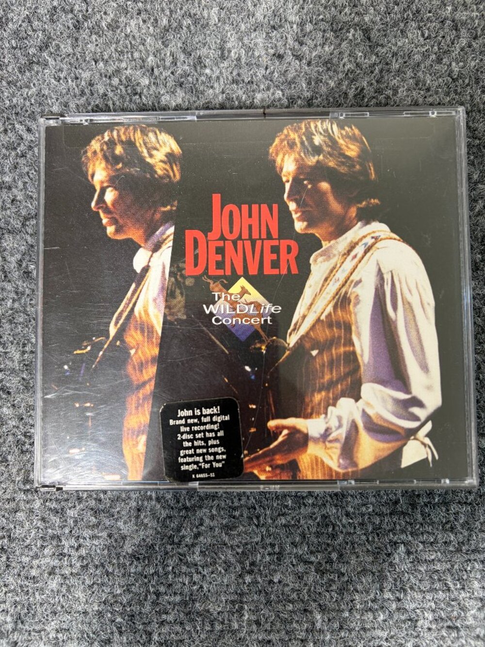 The Wildlife Concert by John Denver (CD, Jun-1995, 2 Discs, Legacy)